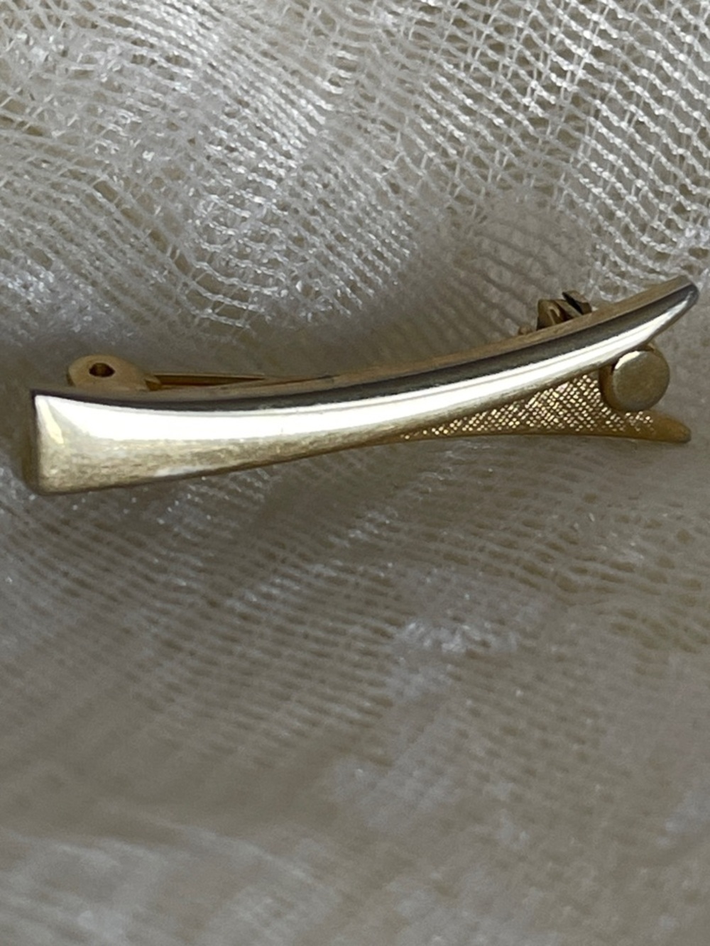 Gold-Tone Sleek Bar Brooch - Women's Jewelry